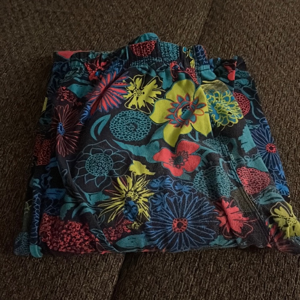 Floral stretch leggings